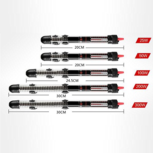 Running Pet Aquarium Heater Fish Tank Heater Aquarium Glass Submersible Heater Glass Heating Rod Turtle cylinder heating rod