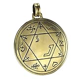 Bronze Talisman For Success in Business Key of Solomon Pentacle Pendant