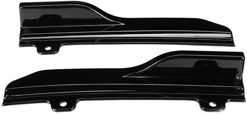 JSMeet 2pcs ABS Side Skirt Front Lip Bumper Wing Protector for Honda Accord 10th 2018