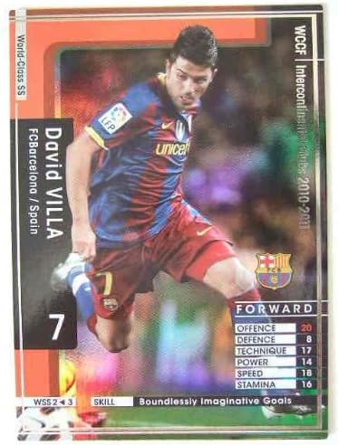 Wccf 10 11キラカード Wss2 ダビド ビジャ トレカ 通販 Amazon