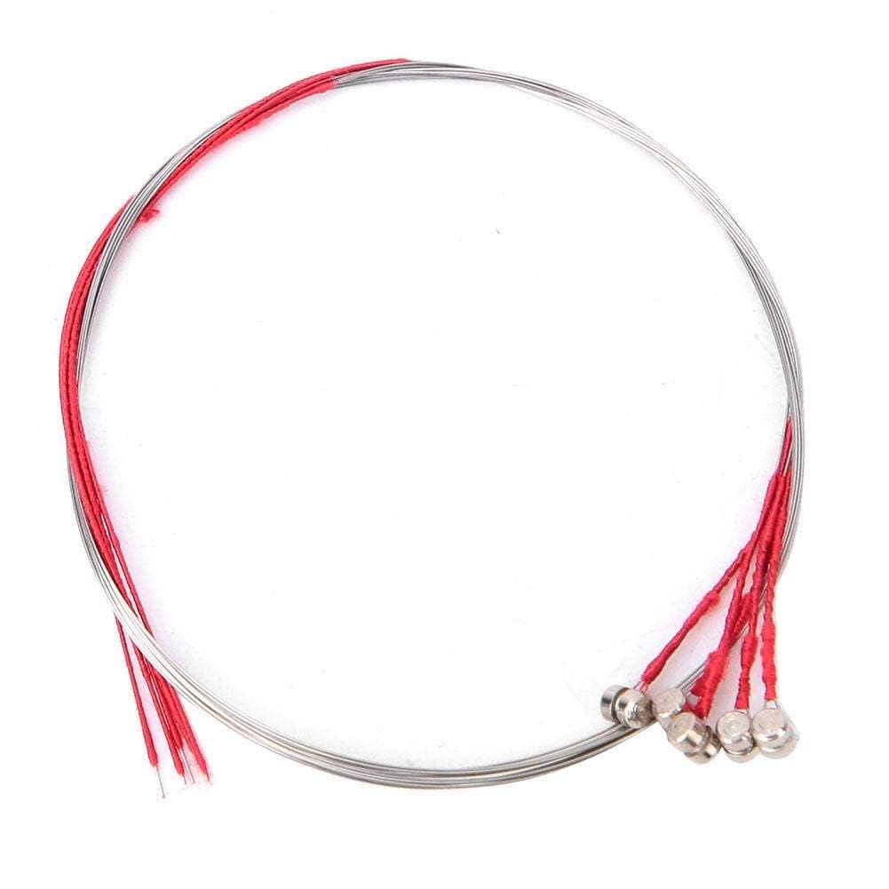 Violin Parts, 5pcs Violin E Strings Replacement Steel Strings for 3/4 and 4/4 Size Violins