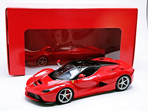 Hot Wheels Elite Heritage LaFerrari, Red Vehicle (1:18 Scale)
