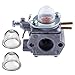Hipa 753-06190 Carburetor for Troy-Bilt TB22EC TB22 TB80EC TB32EC TB21EC TB2040XP Trimmer Bolens BL110 BL160 M2510 753-06423 WT973 Cub Cad BC280 BC210 RM2510 Trimmer