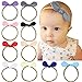 Baby Headbands Turban Knotted, Girl's Hairbands for Newborn,Toddler and Childrens