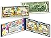 HAPPY BIRTHDAY Keepsake Gift Colorized $2 Bill U.S. Genuine Legal Tender w/Folio