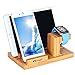 Apple Watch Stand,BAVIER Bamboo Wood Charge Dock,Charge Dock Holder,Bamboo Wood Charge Station/Cradle for Apple Watch,iPhone,Smartphone,iPhone iPad and Smartphones and Tablets (Bamboo Wood B1)