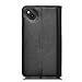BLU Advance 4.0 L2 case, KuGi ® BLU Advance 4.0 L2 case - BW style High quality ultra-thin PU Leather Case for BLU Advance 4.0 L2 smartphone. (Black)
