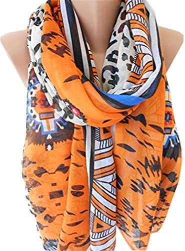 Tribal Scarf Shawl Aztec Oversize Cowl Scarf Pareo | SCARFCLUB