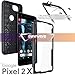 Google Pixel 2 XL Case, COVRWARE [Aegis Series] w/Built-in [Screen Protector] Heavy Duty Full-Body Rugged Holster Armor Case [Belt Swivel Clip][Kickstand], Black