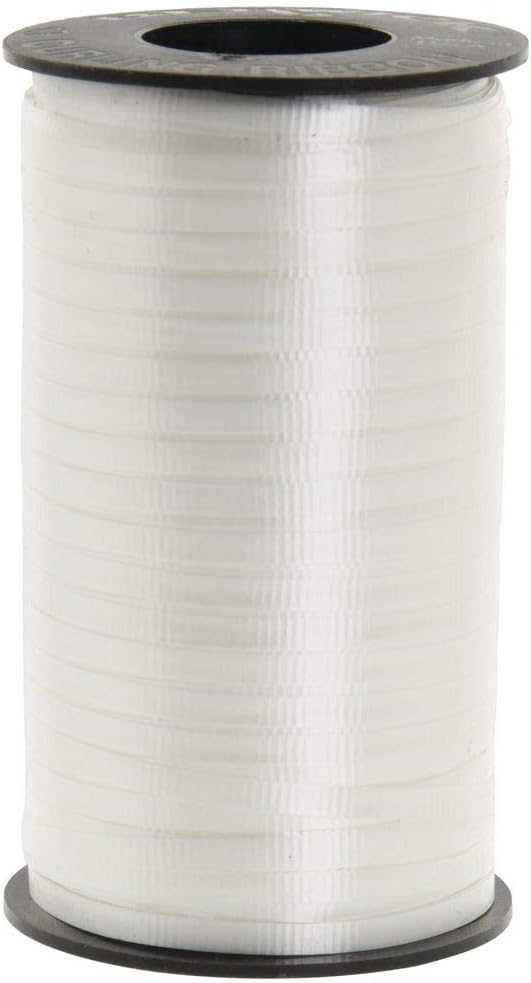 Berwick 1 01 Splendorette Crimped Curling Ribbon, 3/16-Inch Wide by 500-Yard Spool, White: Arts, Crafts & Sewing