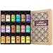 Natrogix Essential Oils 18 Pack 10ml Made in USA 100% Pure Natural Aromatherapy Essential Oil Set Essential Oils for Diffuser Humidifier Massage Hair Skin Care, w/Free E-Book