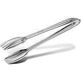 All-Clad T234 Stainless Steel Cook Serving Tongs, Silver -