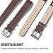 For Fitbit Alta HR and Alta, Snowcinda Accessories Leather Bands for Fitbit Alta HR and Alta, Watch Band Style, Dark Brown