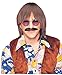 Costume Culture Men's Silly Boy Wig Deluxe, Brown, One Size