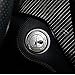 TopDall AMG Interior Auto Start Engine Ignition Button Key Knobs Decals Stickers Emblem Accessories Silver for Mercedes Benz