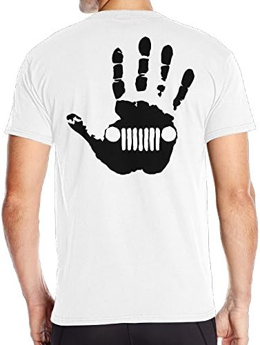 Fantastic Off-road Vehicle Jeep Funny Hand Short T Shirt Mens Back Graphic