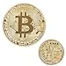 Bitcoin Coin Deluxe Collector’s Set | Featuring the Limited Edition Original Commemorative Tokens by Zcccom | Each Coin Comes w/ a Plastic Round Display Case (Gold+Silver)