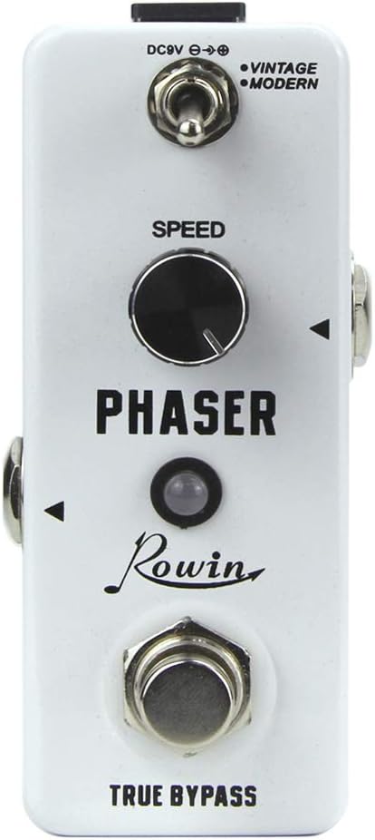 Rowin LEF-313 Phaser Pedal Guitar Effect True Bypass