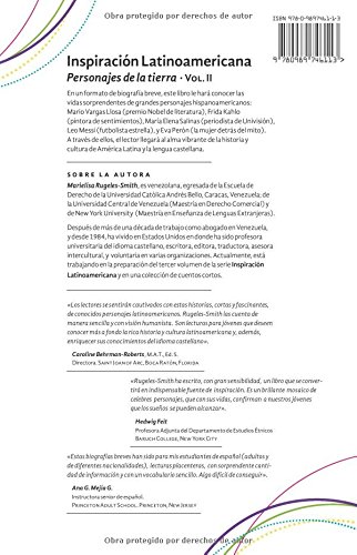 Inspiracion Latinoamericana. Personajes de la tierra - Vol. 2 (Volume 2) (Spanish Edition)