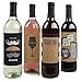 Thank You - Thank You Gift for Women - Wine Bottle Label Stickers - Set of 4