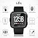 LK [6 Pack] Screen Protector for Fitbit Versa/Versa Lite Edition, Smartwatch [Full Coverage] [Anti-Bubble] HD Clear
