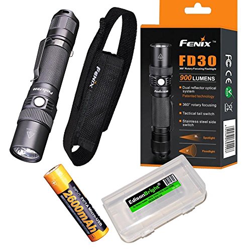 fenix fd30 led rechargeable flashlight LD30 RENEGADE - 1800 Lumens The Fenix LD30 RENEGADE Flashlight brings together serious brightness in a compact size Fenix WF30RE Intrinsically Safe Rechargeable