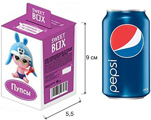 SWEETBOX Fruit jelly with a toy in a box "Small dolls" 12 boxes/10 items (10g)