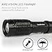 1000 Lumens Tactical Flashlight Zoomable Small Rechargeable Led Flashlights with Adjustable Focus and 5 Light Modes for Kids Women Camping Hiking Emergency EDC