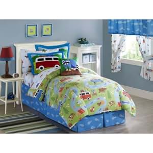 Amazon.com: Olive Kids Camping Trip Twin Comforter & Sheet