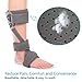 iiHOME Drop Foot Brace, Ankle Support Splint, Ankle Foot Orthosis (AFO) (M-Left)