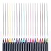 Ohuhu 20 Colors Watercolor Brush Marker Pens W/A Water Coloring Brush, Soft Flexible Tip for Adult Coloring Books, Manga, Comic, Calligraphy