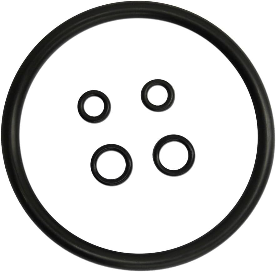 O-Ring Gasket Set for Cornelius Home Brew Keg, Black EPDM ORINGSET