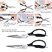 Kitchen Shears, TANSUNG Kitchen Scissors Heavy Duty Dishwasher Safe Food Scissors, Multipurpose Scissors Stainless Steel Kitchen Scissors for Chicken, Poultry, Vegetables, Meat, Fish, Herbs, BBQ
