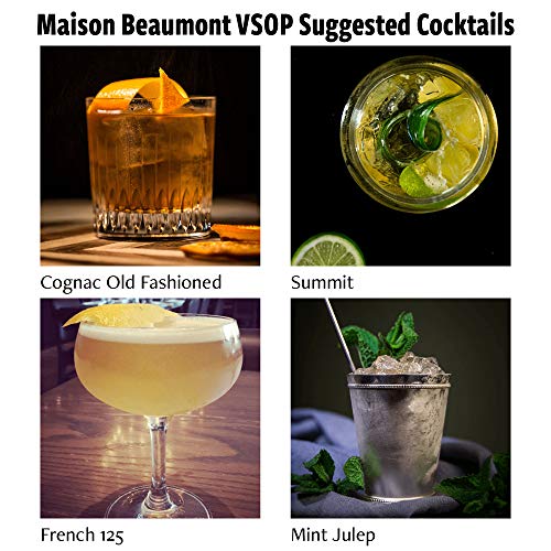 Cognac Maison Beaumont VSOP - Handgefertigtes Produkt - 10 Jahre in Eichenfässern gelagert – Bild 6