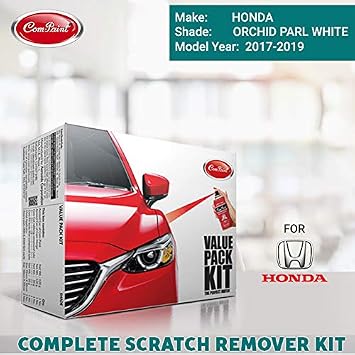 Com Paint Car Scratch Remover For Honda Orchid Pearl White 2017 2019