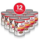 Hill's Science Diet Wet Dog Food, Adult, Light for Weight Management, Liver Recipe, 13 oz Cans, 12-pack