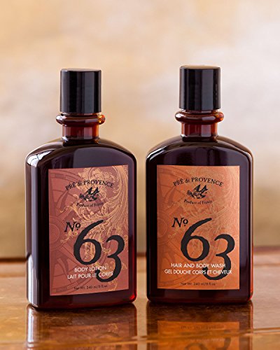 No. 63 Men's Lotion, Aromatic, Warm, Spicy Masculine Fragrance, Enriched With Natural & Repairing Sh - //coolthings.us