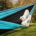 Camping Hammock With Nylon Straps And Carabiners By Silverton | Highest Quality Portable & Durable 210T Nylon Rated For 450 lbs. & Can Be Used To Doublenest - Great for Backpacking The Great Outdoors