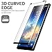 Blaulock rgy-asfsfsdda Tempered Glass Screen Protector, Easy to Installation, 3D Touch, Case Friendly, 9H Hardness, Bubble-Free Screen Protector for Samsung Note 8 (Black)