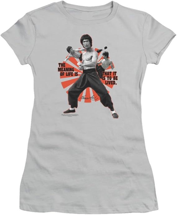 Amazon Trevco ガールズ ジュニア ブルース リー 意味 ライフ ジュニアーズ スリム のtシャツサイズl 服 ファッション小物 通販