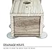 Wooden Bird Nest Box by PetsN’all | Clear View Window Bird Nest for Bird Watching | Heavy-Duty Suction Cups, Angled Roof, Drainage Holes
