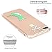 JAHOLAN iPhone 7 Plus Case, iPhone 8 Plus Case Amusing Whimsical Design Clear TPU Soft Case Rubber Silicone Skin Cover for iPhone 7 Plus iPhone 8 Plus - Hungry Dinosaur