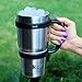 Kofi 30 Oz Tumbler, Stainless Steel Hot and Cold Double Wall Insulator, Travel Mug and Thermos, ( Kofi Handle NOT Included )