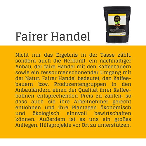 Dresdner Espresso - Kaffeebohnen, Espressobohnen aus biologischem Anbau / fair gehandelter Espresso Kaffee / rauchig… – Bild 7
