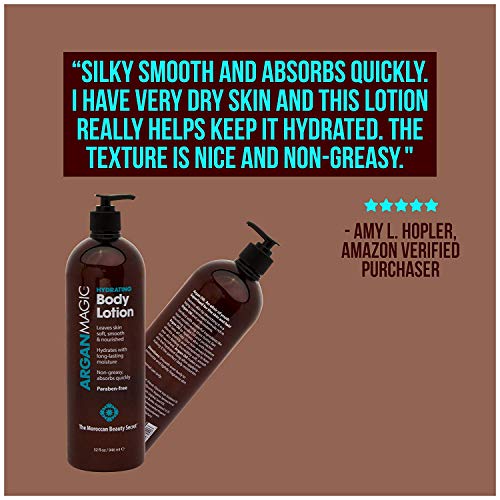 ARGAN MAGIC - Hydrating Body Lotion (32 Ounce / 946 Milliliter)