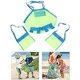 Mesh Beach Tote Bag - Good for the Beach Family Children Play (Swim, Toys, Boating.)