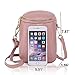 Zg Girls Women Real Leather Small Cute Crossbody Cell Phone Purse Wallet Bag
