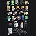 Official Minecraft Sprites Boy's Black T-Shirt (7-8 Years)