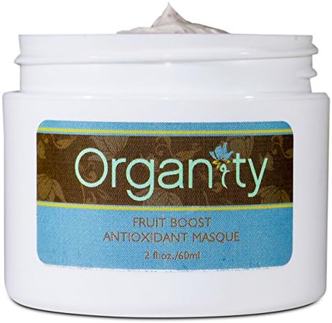 Natural &amp; Organic Face Mask, Exfoliating Scrub, Anti Wrinkle Anti Aging Treatment. For Normal, Dry &amp; Oily &amp; Sensitive Skin - 2 Ounce/ 60 ml Jar