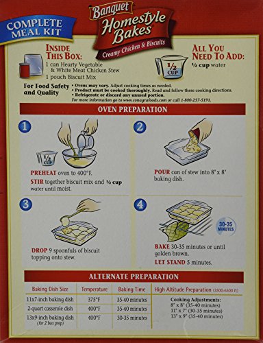 2 Banquet+Homestyle+Creamy+Chicken+Biscuits